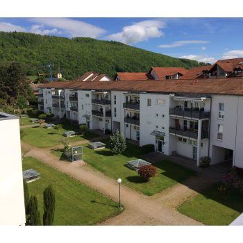 28 Wohnungen I 4 Gewerbe I 102 Tiefgaragenstellplätze I betreuen wir seit 2015